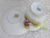 Shelley English Lakes Cup and Saucer England Landscape Richmond 1950s