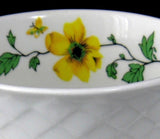 Cup And Saucer Jacqueline Yellow And White Wedgwood 1960s Basket Weave