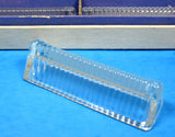 Crystal Place Cards Holders Boxed Set of 8 1950s Seating Card Holders Boxed