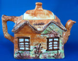 Teaset Cottage Ware Teapot With Cream And Sugar Price Kensington 1950s Cottageware