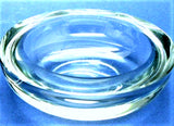 Sterling Silver Crystal Danish Modern Bowl 1950s Signed DGH Dansk Guld Handwerk