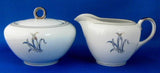 Tea Set 3 Piece 1950s Wheat Tea Pot Cream Sugar Craftsman Paragon Japan
