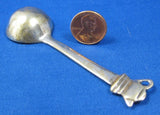 Tea Caddy Spoon Teapot Finial Silver Plate Vintage Tea Scoop 1950s