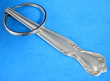 Spoon Handle Key Ring Upcycled International Silver Pretty Floral Key Fob Artisan