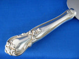 Sterling Silver Cake Server Cheese Trowel USA Foral 1940s Wedding Cake