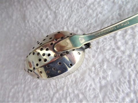 Vintage Rogers Everlasting Silverplate Tea Infuser Diffuser Spoon 1949 ...