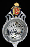 Tea Strainer MS Caronia Cunard White Star Ocean Liner 1950s Enamel Finial