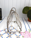Toast Rack Retro Silver Plated English 6 Slice Toast Holder Letters Tea Party
