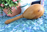 Vintage Sock Darning Handled Egg Wood Darner 1950 Sewing Tool Fruitwood
