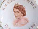 Queen Elizabeth II Coronation 1953 Bowl Dish Tuscan Gorgeous Caddy Ring Trinket