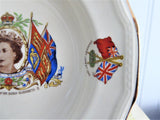 Queen Elizabeth II 1953 Coronation Dish Bowl Meakin England