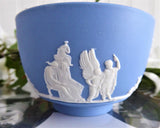 Sugar Basin Bowl Wedgwood Blue Jasper Icarus Daedalus Ulysses Victory 1956