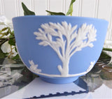 Sugar Basin Bowl Wedgwood Blue Jasper Icarus Daedalus Ulysses Victory 1956