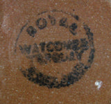 Cup and Saucer Mottoware A Rolling Stone Tiree Watcombe Torquay 1940s