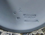 Pair of Candle Holders Wedgwood Blue Jasperware 1959 Dining Tea Party