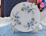 Adderleys Blue Forget Me Not Cup And Saucer 1950s English Bone China