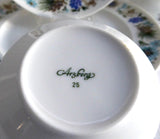 Retro Teacup Trio Nuts Arzberg Bavaria 1960s Mid Century Modern