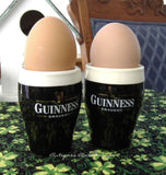Eggcup Pair Glass Of Guinness Boxed Set Egg Cups Ceramic 1960s