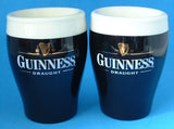 Eggcup Pair Glass Of Guinness Boxed Set Egg Cups Ceramic 1960s