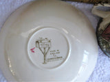 Unusual Tall Friendly Village Cup And Saucer Johnson Brothers Ice House Made In England
