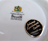 Paragon Cup And Saucer Canadian Coats Of Arms Emblems Gold Overlay Warrant