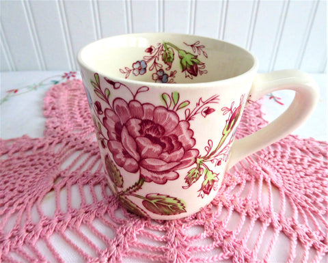 8 oz Coffee Mug in Rose