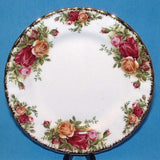 Royal Albert Old Country Roses 4 Tea Bread Plates 6.25 Inch England 1962-1974