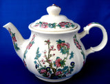 Teapot Sadler Indian Tree Indian Peony Large Vintage English 1960s