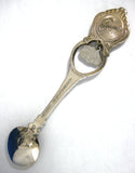 Souvenir Spoon San Francisco Dangling Cable Car Golden Gate Bridge 1960s Collect