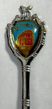 San Francisco Souvenir Spoon Shovel Engraved Bowl Cable Car Finial 1960s