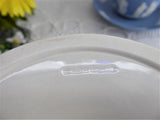 Embossed Queen's Ware Wedgwood Pedestal Dish Compote Tazza 1960s Server Grapevines