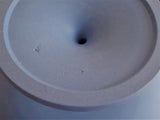 Wedgwood Blue Jasperware Pedestal Compote Taza 1960s Server Grapevines