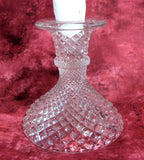 Westmoreland English Hobnail Candleholder Clear Single Light Candle Holder 1960s USA