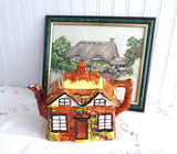 Cottage Ware Teapot Price Kensington Ye Olde Cottage Hand Painted 1960s