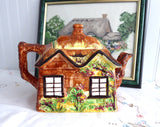 Cottage Ware Teapot Price Kensington Ye Olde Cottage Hand Painted 1960s