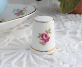 Rose Thimble Royal Adderley English Made 1960s Bone China