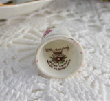 Rose Thimble Royal Adderley English Made 1960s Bone China