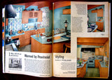 August 1961 Family Circle Magazine Decorating Mid Century Vintage Recipes Life