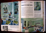 August 1961 Family Circle Magazine Decorating Mid Century Vintage Recipes Life
