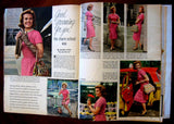 August 1961 Family Circle Magazine Decorating Mid Century Vintage Recipes Life