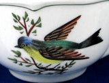 Bird Cup And Saucer Hand Painted 1961 For Bonwit Teller 1960s Breakfast Size
