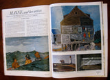 August 1964 Woman's Day Magazine Decorating Mid Century Vintage Life Maine Artist
