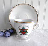 Cup And Saucer Canada Centennial 1867-1967 Souvenir Canadian Teacup