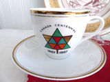 Cup And Saucer Canada Centennial 1867-1967 Souvenir Canadian Teacup
