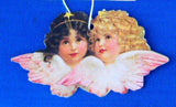 Christmas Ornaments Repro Victorian Scrap Angels 1990s Old Print Factory