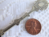 Delft Holland Spoon Souvenir 1970s Fully Embossed Repousse Bowl Nickel Silver