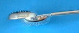 English Silver Plate Tea Diffuser Silver Plate Plunger Single Cup Loose Tea Maker In Cup