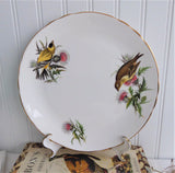 Goldfinch Audubon Birds Teacup Trio Royal Tuscan 1970s  Bird Lovers Tea Party