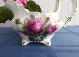 Hammersley England Creamer Milk Jug Cream Pitcher Grandmother's Rose 1970s