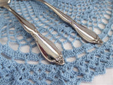 Oneida Chatelaine 1970s Gravy Ladle Pie Server Vintage Stainless Floral Serving Pieces